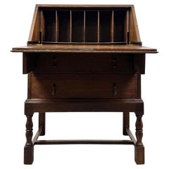 Fine Quality Antique Early 20th Century Edwardian Oak Bureau