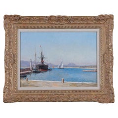 William Baptiste Baird American Coastal Marine Oil Painting, 19th Century