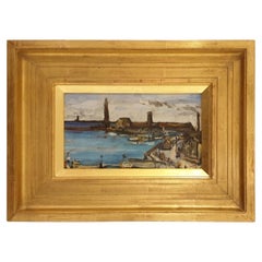 Louis Cazals French Impressionist Marine Oil Painting, 1958, Christie's