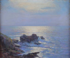 Arsène Chabanian, peintre impressionniste franco-arménien, pastel marin