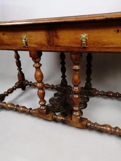 Fine Georgian Walnut Dresser Sideboard with Earlier Walnut Panel, circa 1820