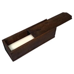Fine Antique George II Oak Candle Box, circa 1730