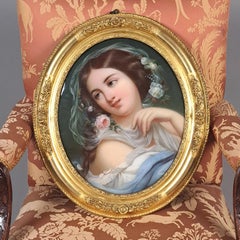 Fine Antique 19th Century Continental Oil Painting by Leopoldo Dumini