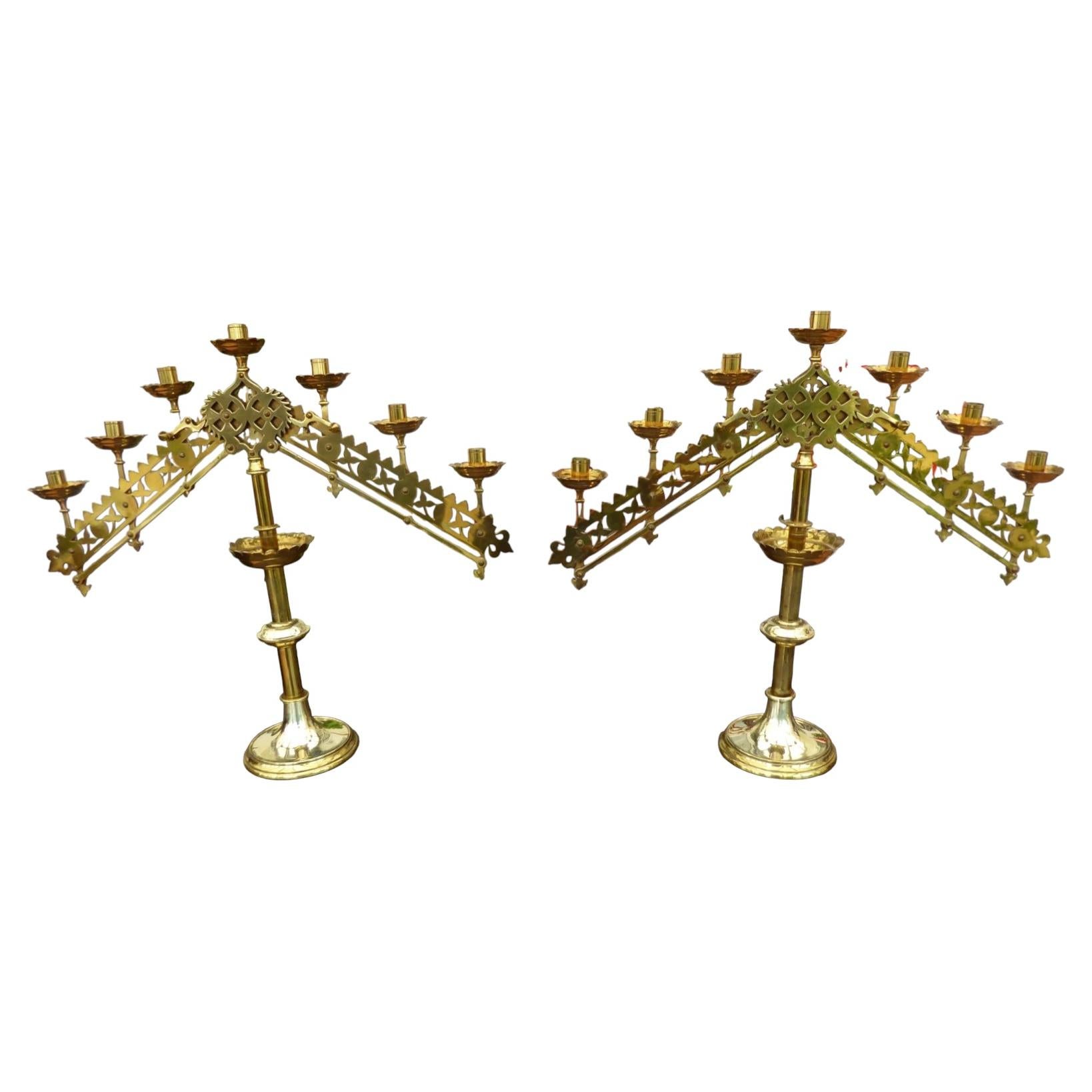 What is the difference between a candlestick and a candelabra?