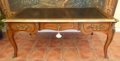 Antique Louis XV Style Walnut Writing Desk Attributed to François Linke, ca 1920