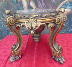 Antique Gilt Gesso Plant Stand by George Hilton & Sons, circa 1880