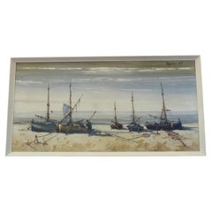 Large Seascape Oil Painting by Jorge Aguilar-Agon