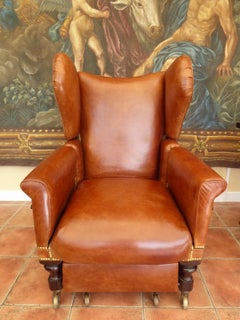 Antique Regency Mahogany Reclining Chair Attributed to Robert Daws, circa 1830