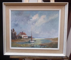 Trevor Boys, Kirby Lee Soken, Mid Century Impressionist Oil on Canvas