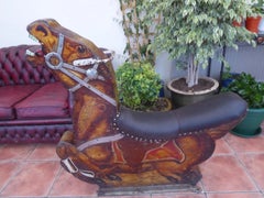 Antique Orton & Spooner Fairground Carnival Carousel Horse, circa 1910