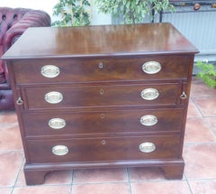Antique George III Gentleman’s Dressing Chest by Edwards & Roberts, circa 1780