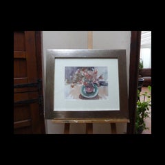 Mid Century Still Life by Royal Academy Exhibited Artist Malcolm R. Rogers