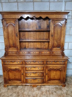 Mid Century Ipswich Oak Dresser in the Victorian Stye