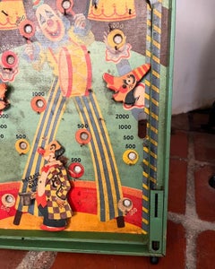 Antique 1930s “Big Top” Circus Pinball Game by Spears, England