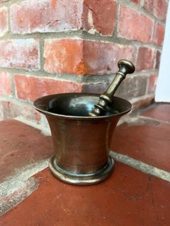 Antique 19th Century Bronze Apothecary Mortar and Pestle