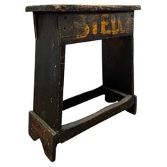 Industrial Factory Worker’s Stool, Reputedly from the Raleigh Bicycle Factory