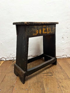 Industrial Factory Worker’s Stool, Reputedly from the Raleigh Bicycle Factory