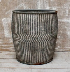 Vintage Galvanised Steel Dolly Tub ca. 1940