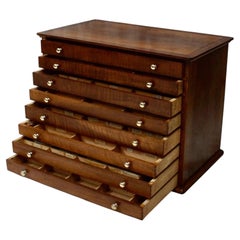 Antique French Apothecary Drawer Cabinet, circa 1900
