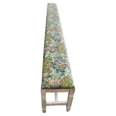 Antique French Grassin Arras Garden Bench, circa 1860