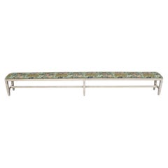 Antique French Grassin Arras Garden Bench, circa 1860