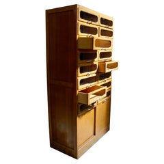 Antique Haberdashery Shop Display Cabinet, circa 1920