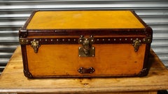 1910 Orange Louis Vuitton Steamer Trunk