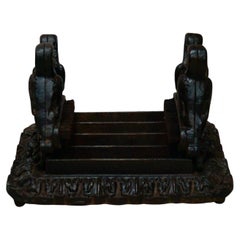 Antique Victorian Cast Iron Boot Scraper, circa 1880