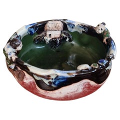 Antique Japanese Meiji Sumida-Gawa Bowl by Inoue Ryosai II