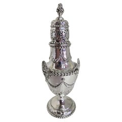 George V Sterling Silver Sugar Caster by George Nathan & Ridley Hayes, 1913