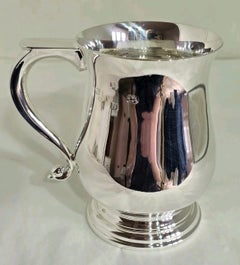 Sterling Silver Tankard by Pinder Brothers, Sheffield 1976