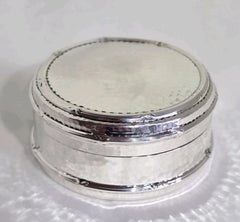 Cajita para baratijas de plata de ley de estilo Arts and Crafts eduardiano, de Marples & Co., 1906