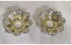 Pair of Victorian Sterling Silver Trinket Dishes by William Devenport, 1898