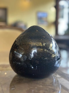 Whitefriars Pattern Controlled Bubble Glass Doorstop