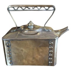 Arts & Crafts Metal Kettle Attributed to Christopher Dresser for Benham & Froud