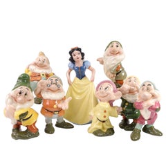 Evan K. Shaw for Metlox Disney Snow White and the Seven Dwarfs Ceramic Figurines