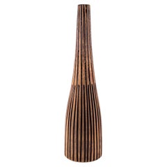 Mid-Century Studio Pottery Bottle Vase in the Style of Denby Cheviot