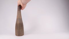 Mid-Century Studio Pottery Bottle Vase in the Style of Denby Cheviot