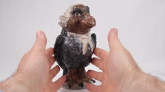 R.C. Kew Grotesque Wally Bird Judge Figurine in the Martin Brothers Style