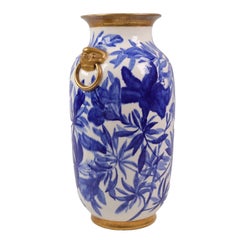 Charlotte Frances Woolmer Aesthetic Movement Pottery Vase, Howell & James
