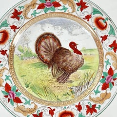 Wedgwood Formosa Pattern Turkey Display Plate, Etruria England