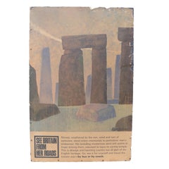 Peter Andrews ‘See Britain From Her Roads’ Stonehenge Travel Display Panel
