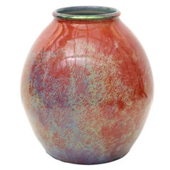 Pilkington's Royal Lancastrian Flambé Lustre Ceramic Vase
