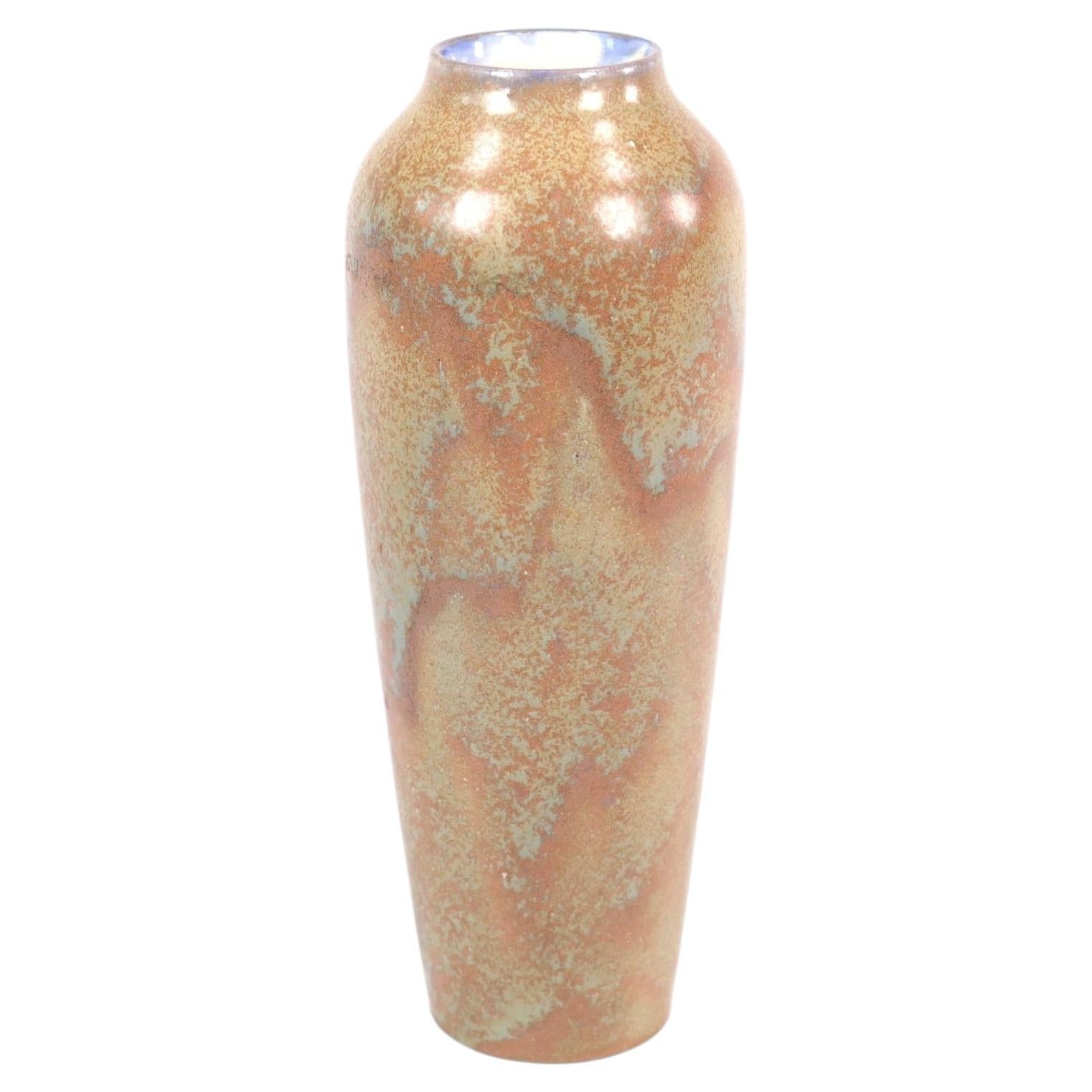 Vase en poterie d'art « High-Fired » de Royal Doulton, avec glaçure expérimentale