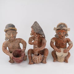 Mexican Pre-Columbian Style Nayarit Terracotta Musician Figure Group