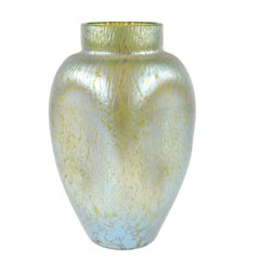 Loetz Candia Papillon – schillernde Jugendstil-Glasvase, Böhmen