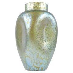 Loetz Candia Papillon – schillernde Jugendstil-Glasvase, Böhmen