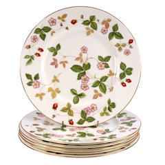 Wedgwood Wild Strawberry Bone China Side Plates, 17.5cm, Set of Six