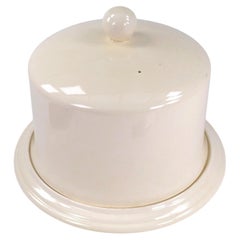 Mid Century Mason's Ironstone Large Cheese Dome and Underplate Made for Harrods