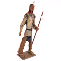 Edward Cosgrove of Chelsea Carved Native American Figure Sculpture
